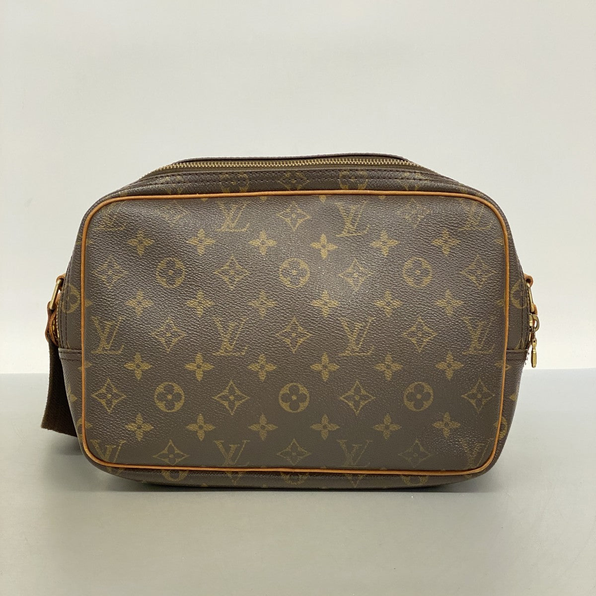 【6ga0645】ルイヴィトン ショルダーバッグ モノグラム リポーターPM M45254 ブラウン【中古】レディース