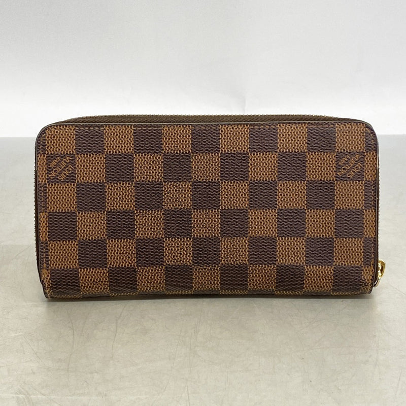 【6ga0673】ルイヴィトン 長財布 ダミエ ジッピーウォレット N60046 ローズバレリーヌ【中古】レディース