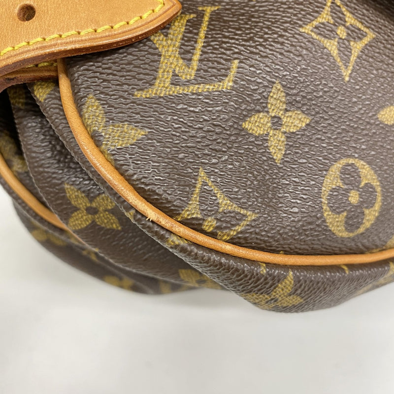 【6ga0676-h】ルイヴィトン ショルダーバッグ モノグラム ソミュール30 M42256 ブラウン【中古】レディース