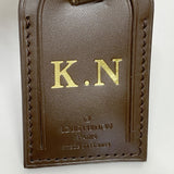【6ga0693】ルイヴィトン ボストンバッグ ダミエ キーポルバンドリエール55 N41414 エベヌ【中古】メンズ レディース ユニセックス