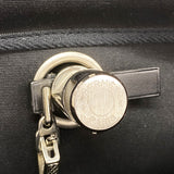 【6ga0696】エルメス ハンドバッグ エールバッグMM トワルオフィシエ ブラック シルバー金具 □F刻印 2wayバッグ【中古】メンズ レディース ユニセックス