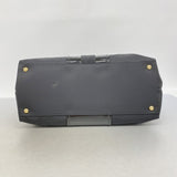 【6ga0697】サルヴァトーレフェラガモ トートバッグ ヴァラ エナメル ナイロン ブラック ゴールド金具【中古】レディース