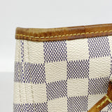 【6ga0702】ルイヴィトン トートバッグ ダミエ・アズール ネヴァーフルMM N51107 ホワイト【中古】レディース