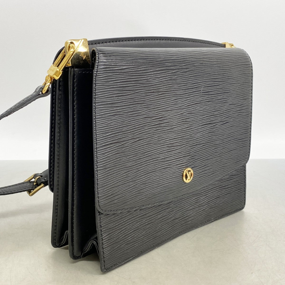 【6ga0708】ルイヴィトン ショルダーバッグ エピ グルネル M52362 ノワール【中古】レディース