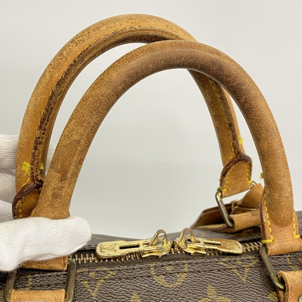 【6ga0715】ルイヴィトン ボストンバッグ モノグラム キーポルバンドリエール50 M41416 ブラウン【中古】メンズ レディース ユニセックス