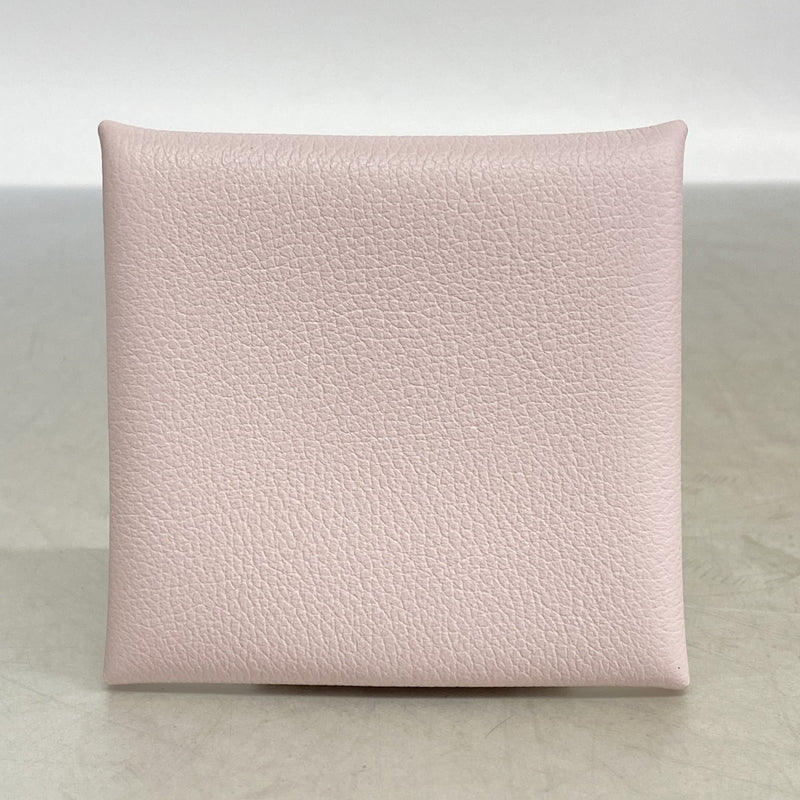 【6ga0719】エルメス コインケース バスティア エバーカラー モーヴペール シルバー金具 B刻印【中古】レディース