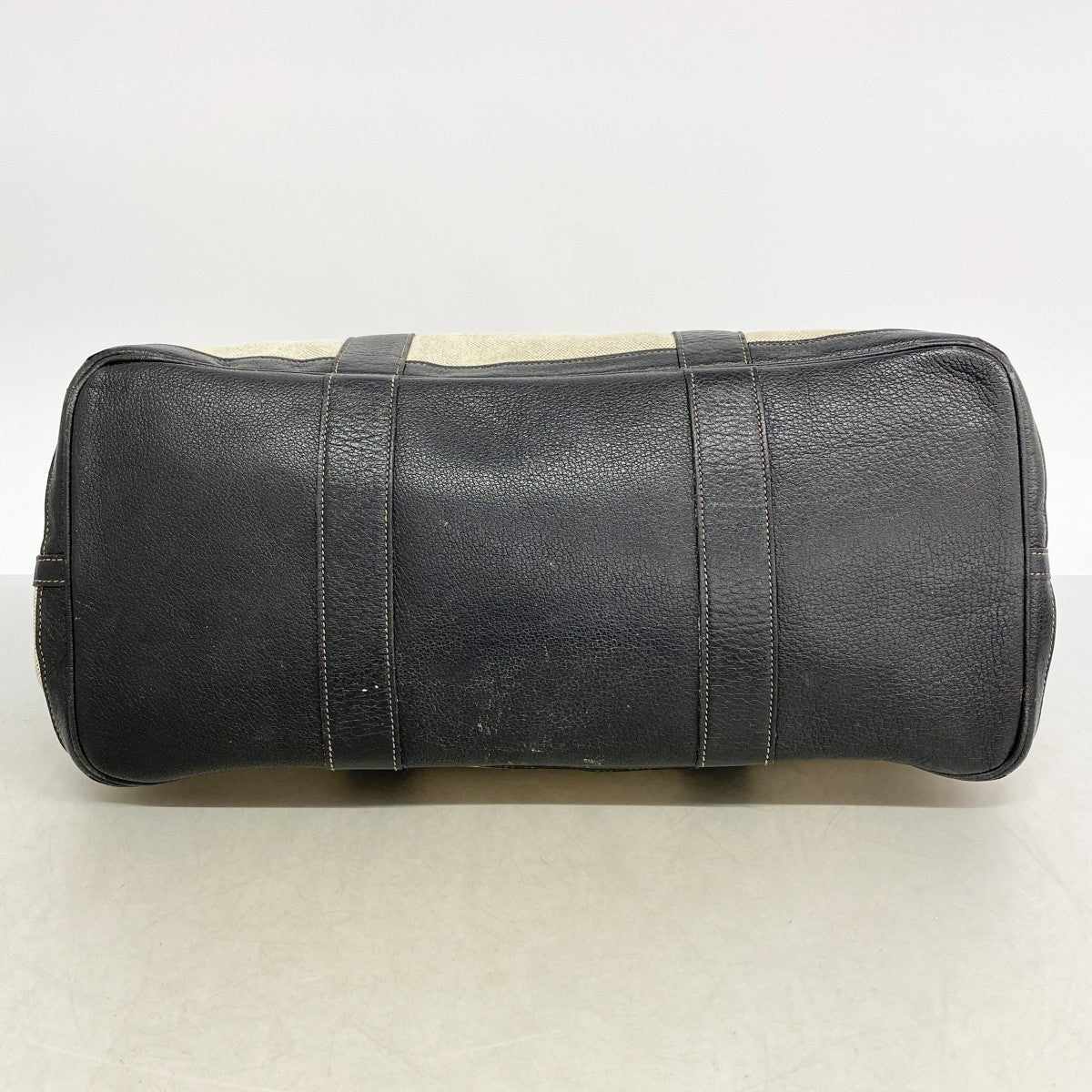 【6ga0727】エルメス トートバッグ ガーデンパーティGM トワルアッシュ ブラック シルバー金具 □J刻印【中古】メンズ レディース ユニセックス