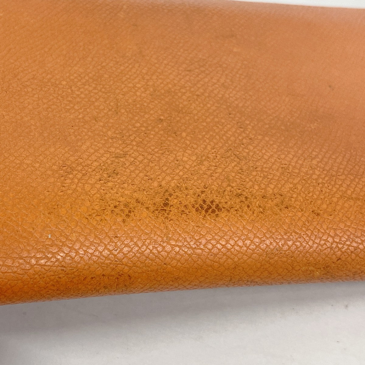 【6ga0729】エルメス 長財布 アザップロングシルクイン ヴォーエプソン カプシーヌ シルバー金具 X刻印【中古】レディース