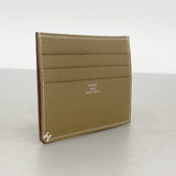 【6ga0730】エルメス カードケース Hセリエ エバーカラー エトゥープ W刻印【中古】メンズ レディース ユニセックス