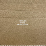 【6ga0730】エルメス カードケース Hセリエ エバーカラー エトゥープ W刻印【中古】メンズ レディース ユニセックス