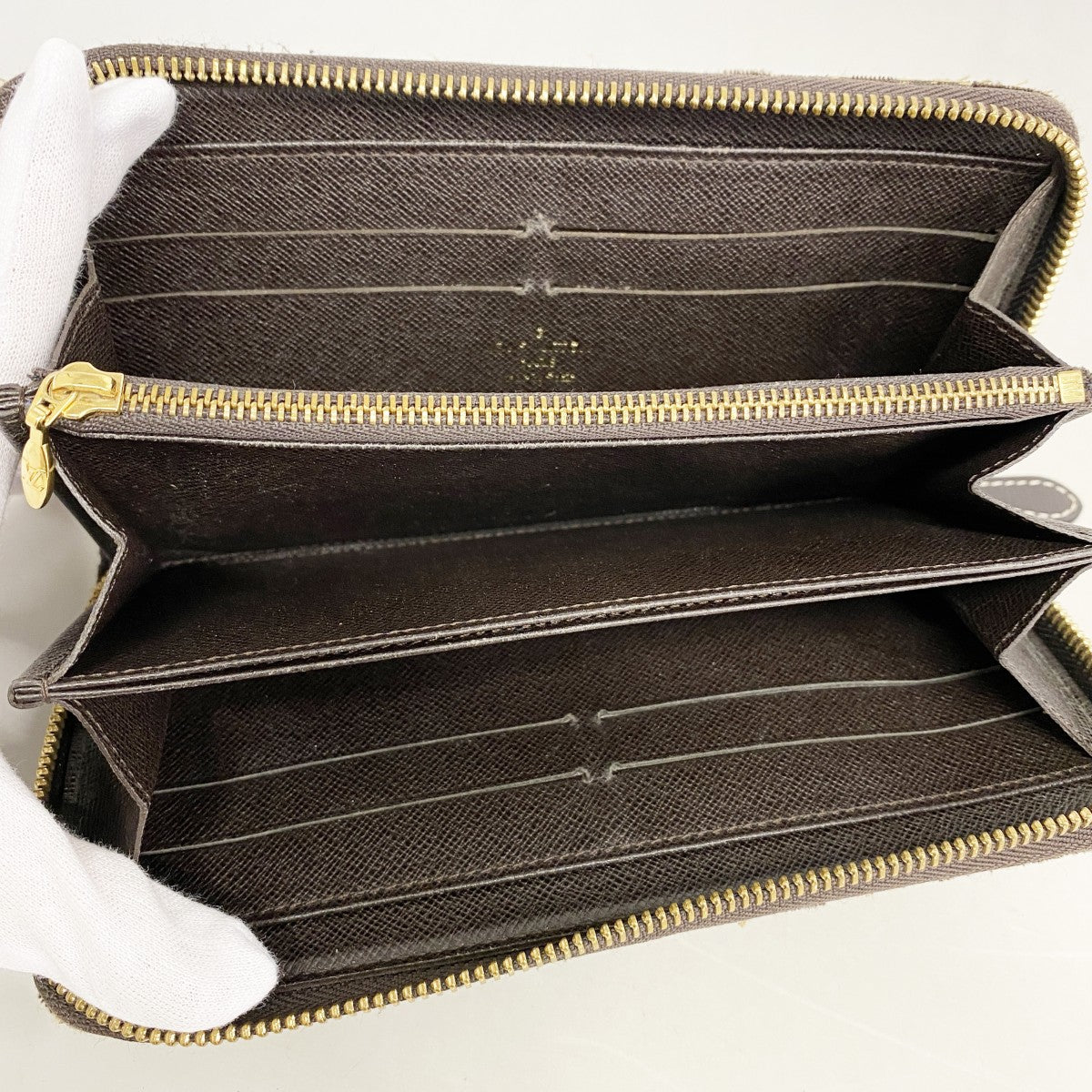 【6ga0739-k】ルイヴィトン 長財布 モノグラム・イディール ジッピーウォレット M63009 フザン【中古】メンズ レディース ユニセックス