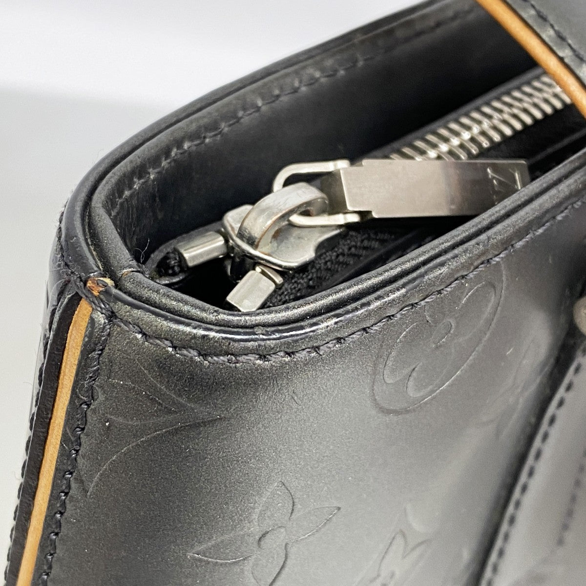 【6ga0773-k】ルイヴィトン トートバッグ モノグラム・マット ストックトン M55112 ノワール【中古】レディース
