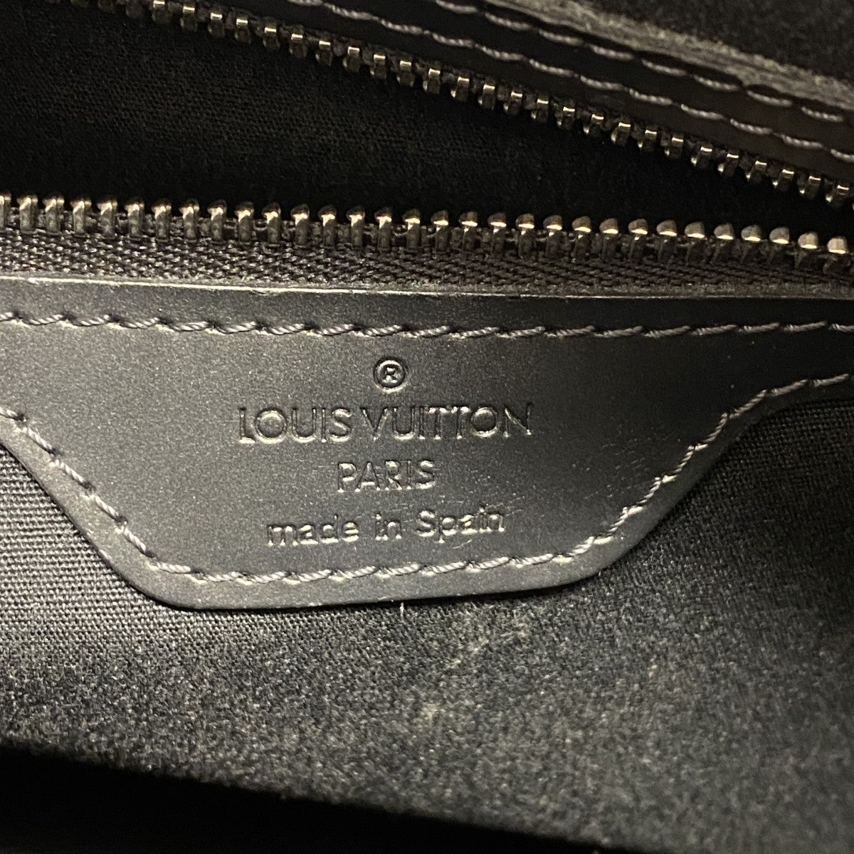 【6ga0773-k】ルイヴィトン トートバッグ モノグラム・マット ストックトン M55112 ノワール【中古】レディース