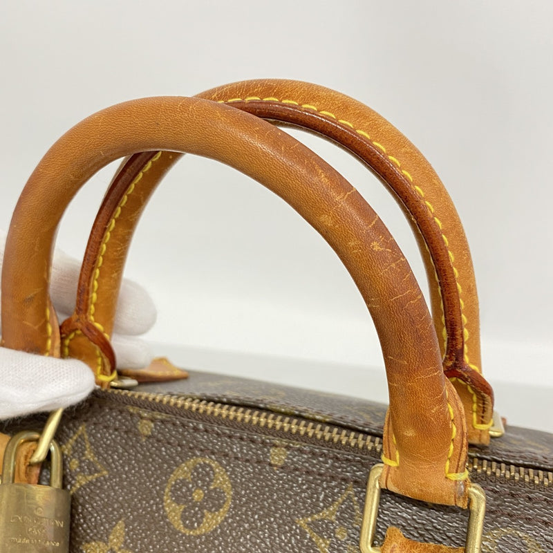 【6ga0683】ルイヴィトン ハンドバッグ モノグラム スピーディ30 M41108 ブラウン【中古】レディース