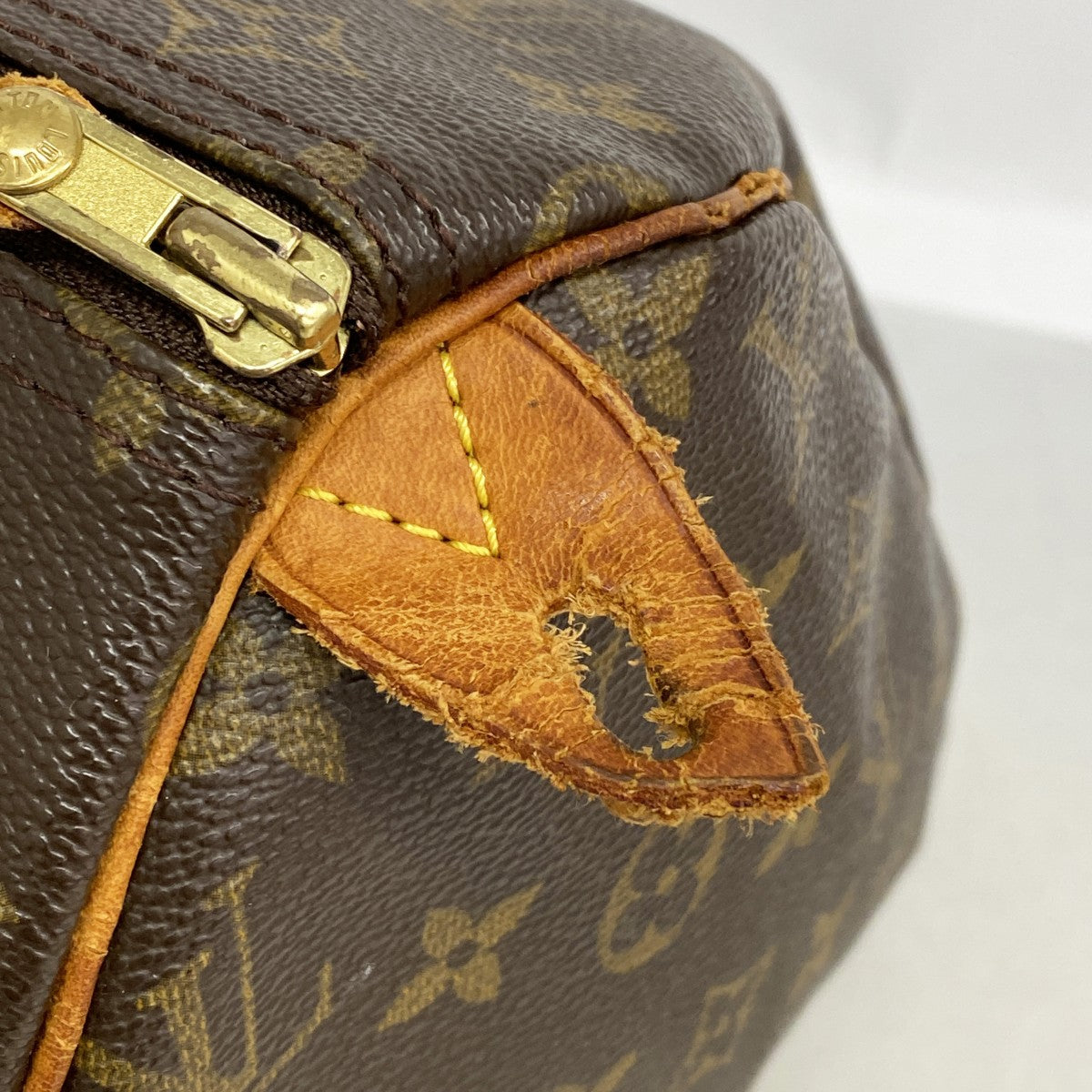 【6ga0683】ルイヴィトン ハンドバッグ モノグラム スピーディ30 M41108 ブラウン【中古】レディース