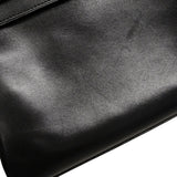 【6ga0784】エルメス ハンドバッグ ケリー25 ボックスカーフ ブラック ゴールド金具 □M刻印 2wayバッグ【中古】レディース