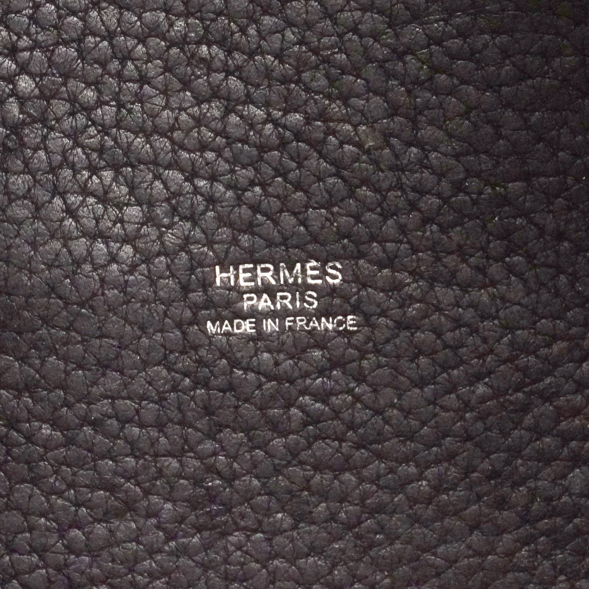 【6ga0785】エルメス ハンドバッグ ピコタンロックPM トリヨンクレマンス レザン シルバー金具 □R刻印【中古】レディース