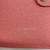 【6gb0807】ルイヴィトン 財布 モノグラム ポルトフォイユリサ M25692 ブラウン ウジェニーピンク【中古】レディース