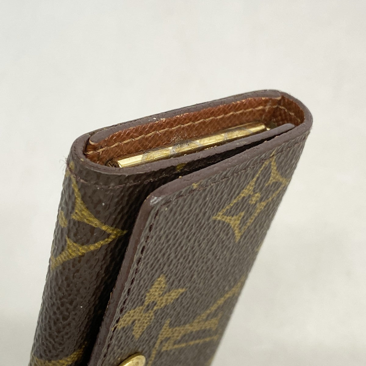 【6gb0884】ルイヴィトン キーケース モノグラム ミュルティクレ4 M69517 ブラウン【中古】メンズ レディース ユニセックス