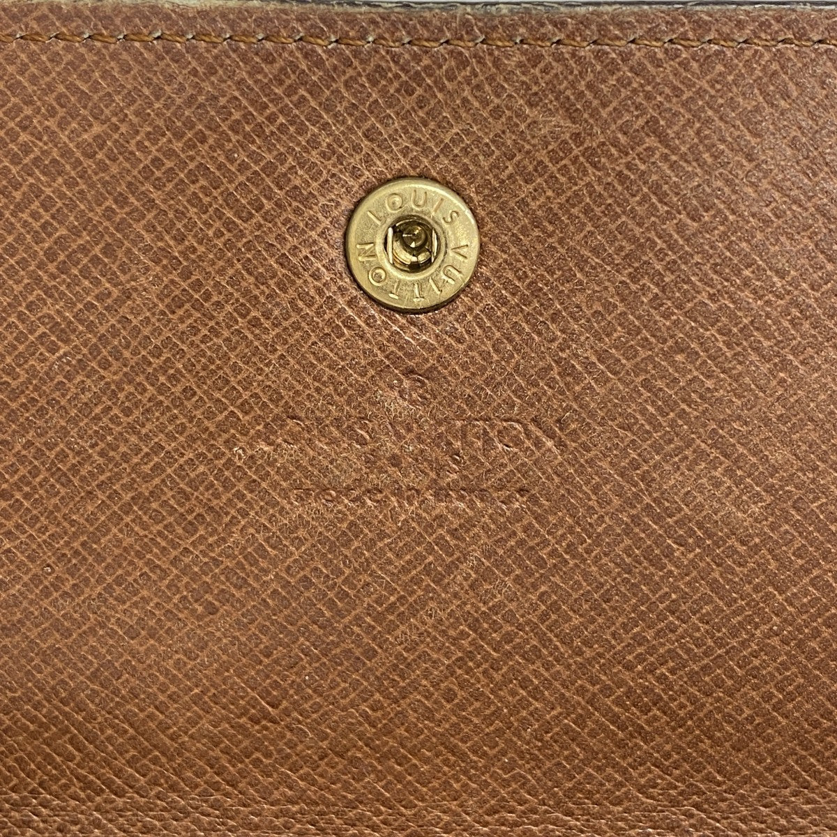 【6gb0911】ルイヴィトン 長財布 モノグラム ポシェットポルトモネクレディ M61723 ブラウン【中古】レディース