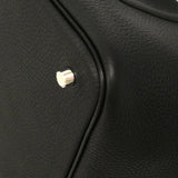 【6gb0920】エルメス ハンドバッグ ピコタンロックMM トリヨンクレマンス ブラック シルバー金具 W刻印【中古】レディース