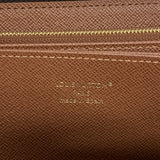 【6gb0924】ルイヴィトン 長財布 モノグラム ジッピーウォレット M42616 ブラウン【中古】メンズ レディース ユニセックス