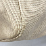 【6gb0942】エルメス ハンドバッグ エールバッグMM トワルアッシュ ナチュラル シルバー金具 □D刻印 2wayバッグ【中古】レディース