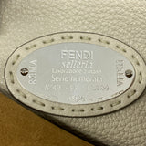 【6gb0943】フェンディ ハンドバッグ セレリア ピーカブー レザー ブラウン シルバー金具 2wayバッグ【中古】レディース
