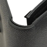 【6gb0944】エルメス 三つ折り財布 ベアンコンビネ ヴォーエプソン ソーブラック シルバー金具 U刻印【中古】メンズ レディース ユニセックス
