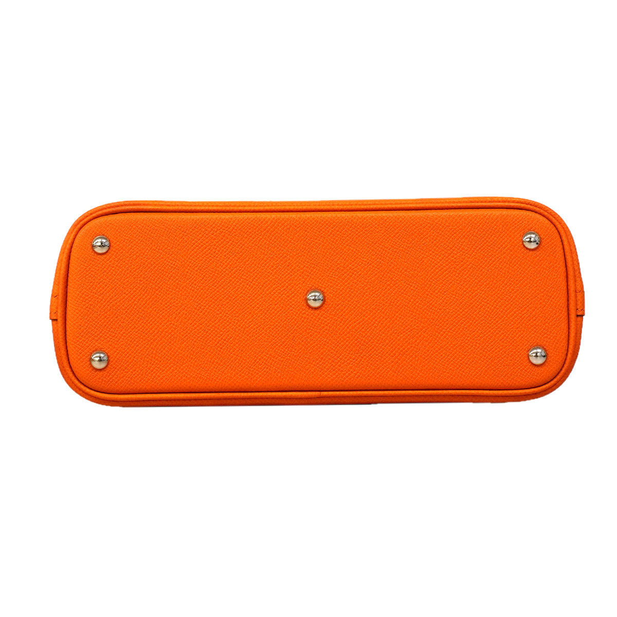 【6gb0957】エルメス ハンドバッグ ボリード27 ヴォーエプソン オレンジ シルバー金具 □K刻印 2wayバッグ【中古】レディース