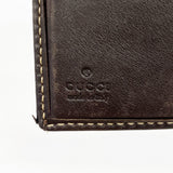 【6gb0985-k】グッチ 財布 GGキャンバス 181896 キャンバス ブラウン ゴールド金具【中古】レディース