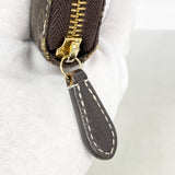 【6gb0993-k】ルイヴィトン 長財布 モノグラム・ミニラン ジッピーウォレット M95235 エベヌ【中古】レディース