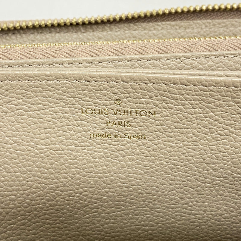 【6gb0994-k】ルイヴィトン 長財布 モノグラム・アンプラント ジッピーウォレット M69034 トゥルトレール【中古】レディース