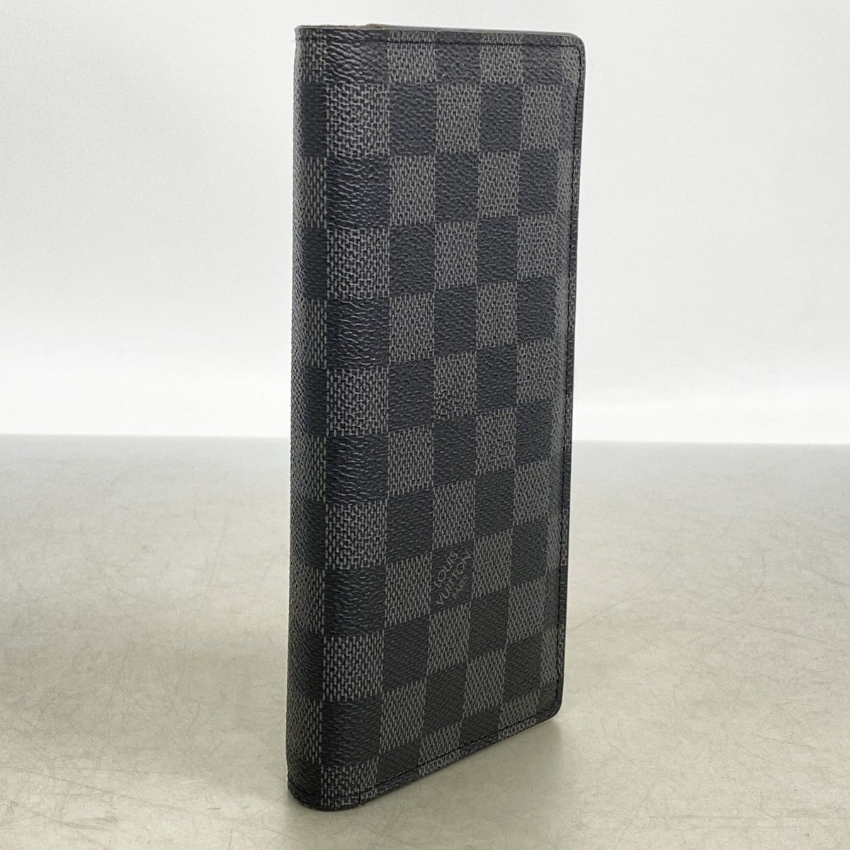 【6gb0995-k】ルイヴィトン 長財布 ダミエ・グラフィット ポルトフォイユブラザ N62665 ブラック【中古】メンズ