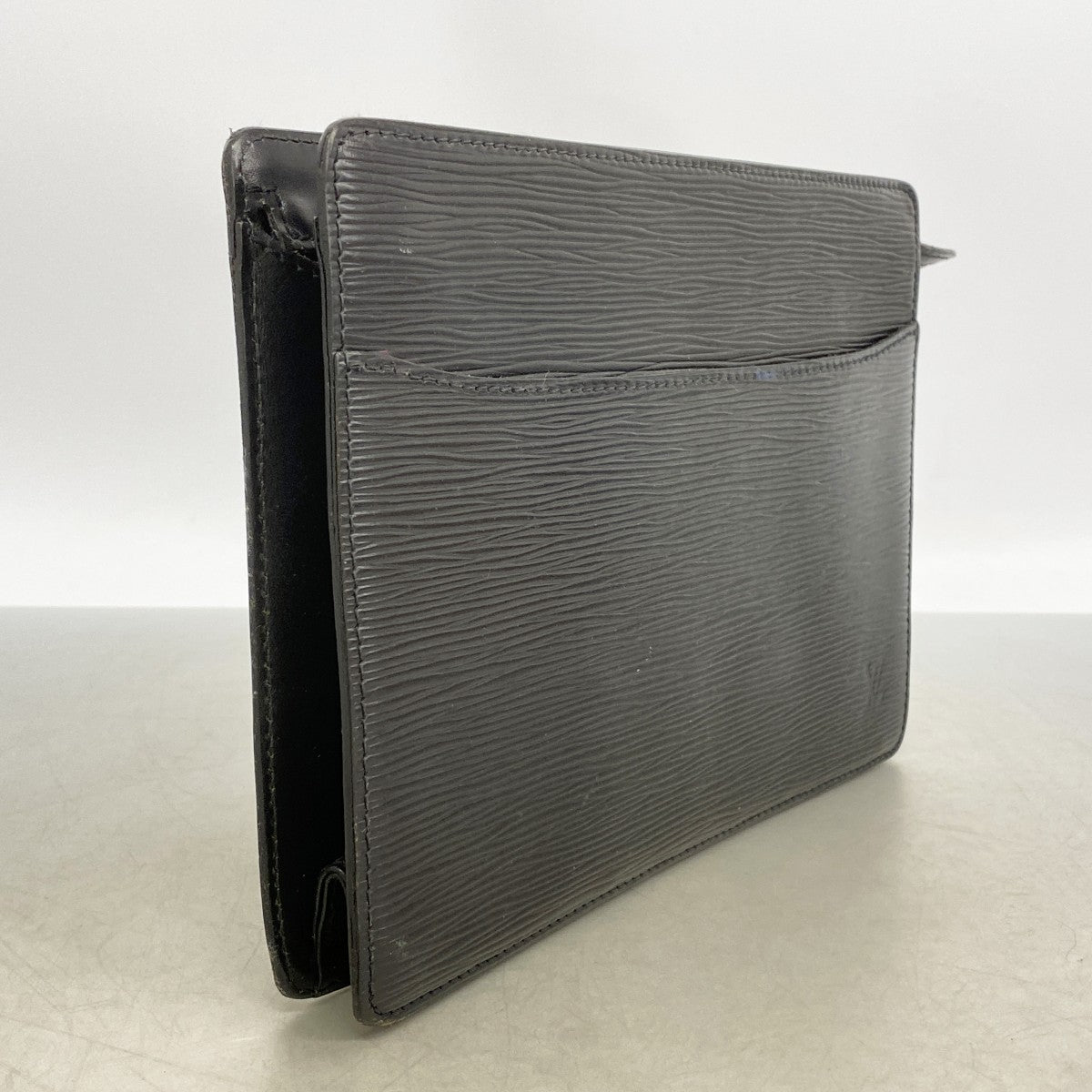 【6gb1026-k】ルイヴィトン クラッチバッグ エピ ポシェットオム M52522 ノワール【中古】レディース