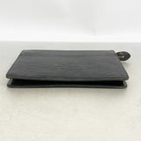 【6gb1026-k】ルイヴィトン クラッチバッグ エピ ポシェットオム M52522 ノワール【中古】レディース