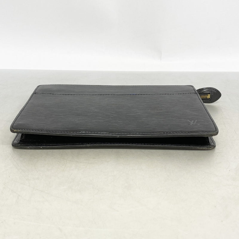 【6gb1026-k】ルイヴィトン クラッチバッグ エピ ポシェットオム M52522 ノワール【中古】レディース
