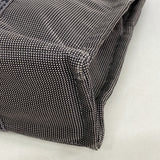 【6gb1087-k】エルメス トートバッグ エールラインPM キャンバス グレー シルバー金具【中古】レディース