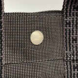 【6gb1087-k】エルメス トートバッグ エールラインPM キャンバス グレー シルバー金具【中古】レディース