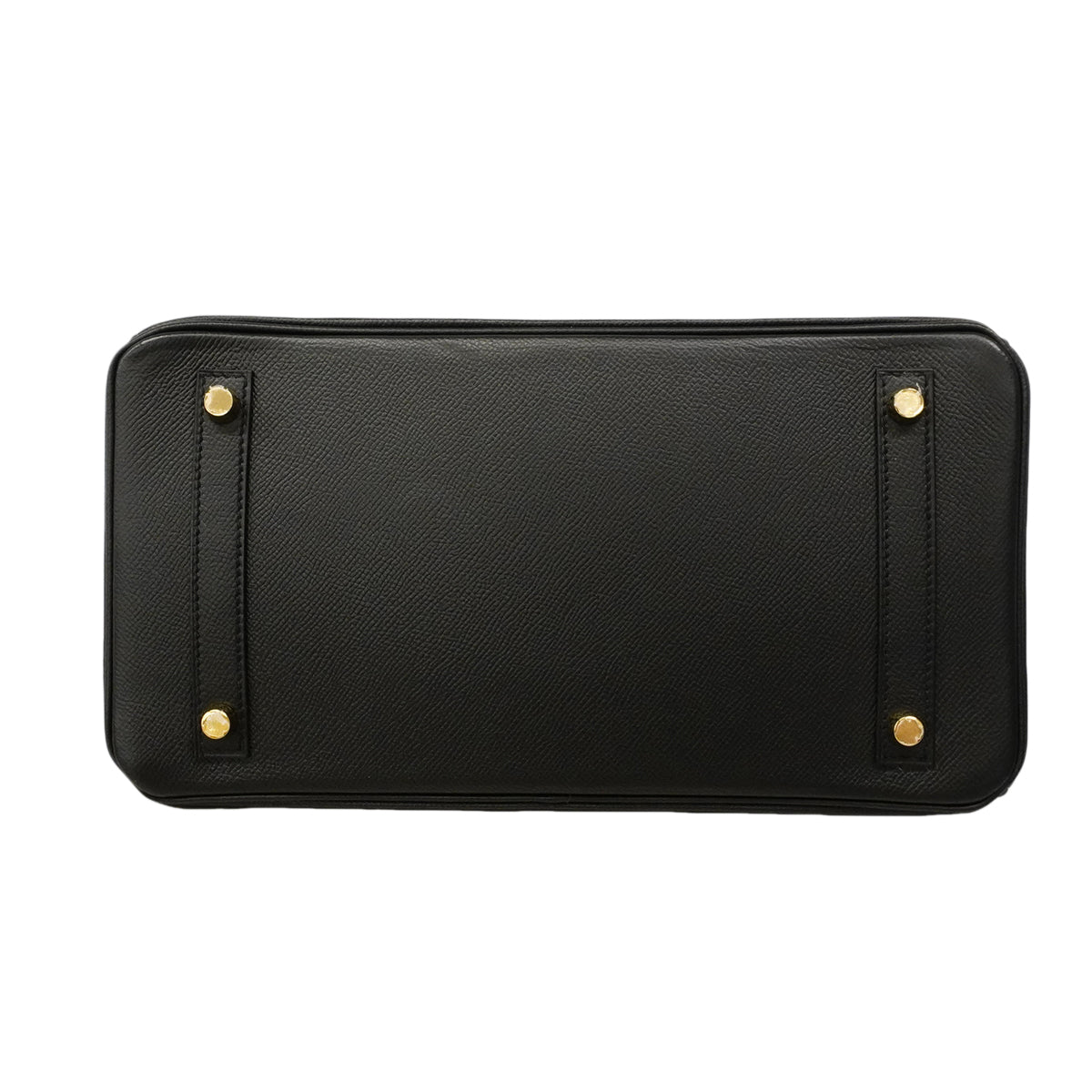 【6gb1126-g】エルメス ハンドバッグ バーキン30 ヴォーエプソン ブラック ゴールド金具 D刻印【中古】レディース