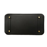 【6gb1126-g】エルメス ハンドバッグ バーキン30 ヴォーエプソン ブラック ゴールド金具 D刻印【中古】レディース