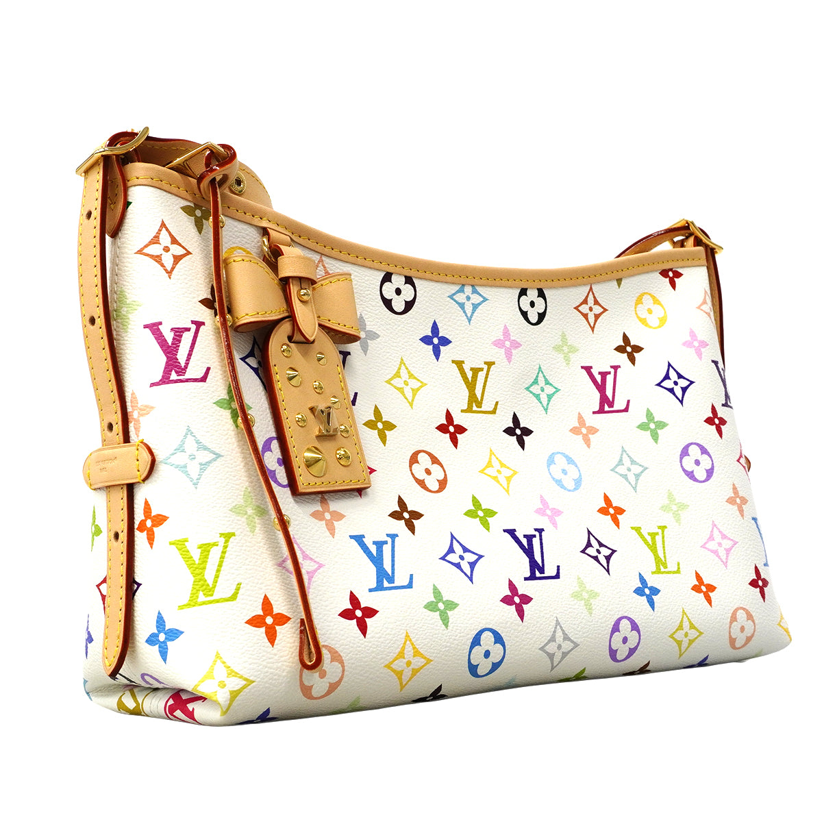 【6gb1148】ルイヴィトン ショルダーバッグ モノグラム・マルチカラー LV×TMキャリーオールEW M27578 マルチカラー【中古】レディース