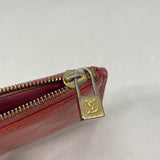 【6gb1158-k】ルイヴィトン コインケース ヴェルニ ポシェットクレ M9144F フランボアーズ【中古】レディース