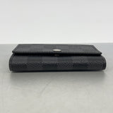【6gb1159-k】ルイヴィトン キーケース ダミエ・グラフィット ミュルティクレ6 N62662 ブラック【中古】メンズ