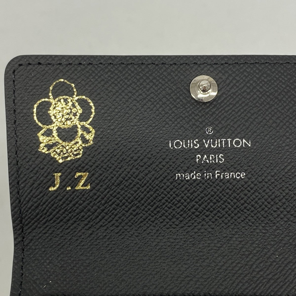 【6gb1159-k】ルイヴィトン キーケース ダミエ・グラフィット ミュルティクレ6 N62662 ブラック【中古】メンズ
