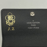 【6gb1159-k】ルイヴィトン キーケース ダミエ・グラフィット ミュルティクレ6 N62662 ブラック【中古】メンズ