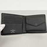 【6gb1175-k】ルイヴィトン 財布 モノグラム・エクリプス ポルトフォイユマルコNM M62545 ブラック【中古】メンズ