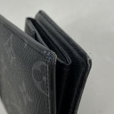 【6gb1175-k】ルイヴィトン 財布 モノグラム・エクリプス ポルトフォイユマルコNM M62545 ブラック【中古】メンズ
