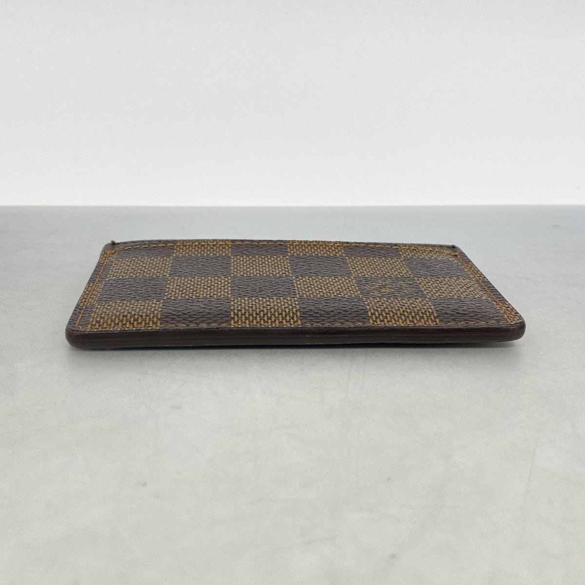【6gb1176-k】ルイヴィトン カードケース ダミエ ポルトカルトサーンプル N61722 エベヌ【中古】メンズ レディース ユニセックス