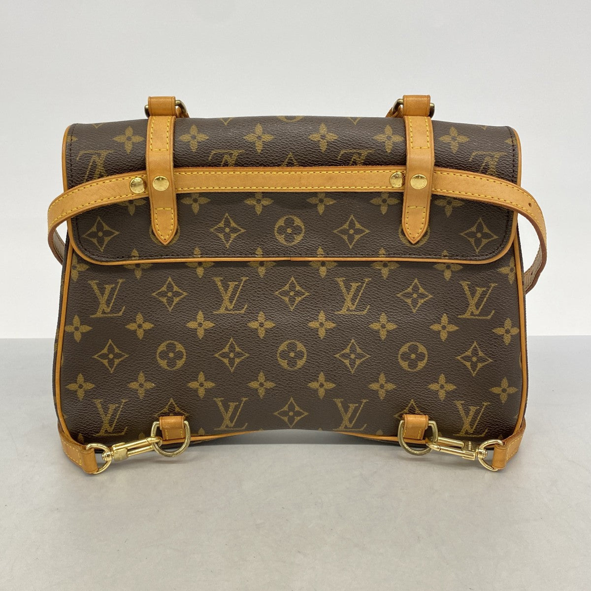 【6gb1185-k】ルイヴィトン リュック・デイパック モノグラム マレルサックアド M51158 ブラウン【中古】レディース